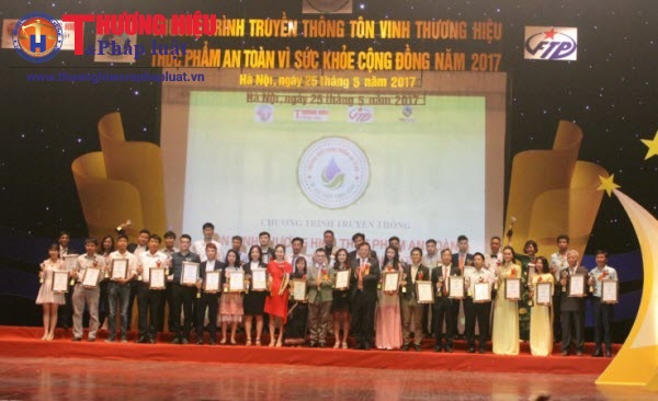 Tôn vinh sản phẩm vì Sức Khỏe Cộng Đồng 2017